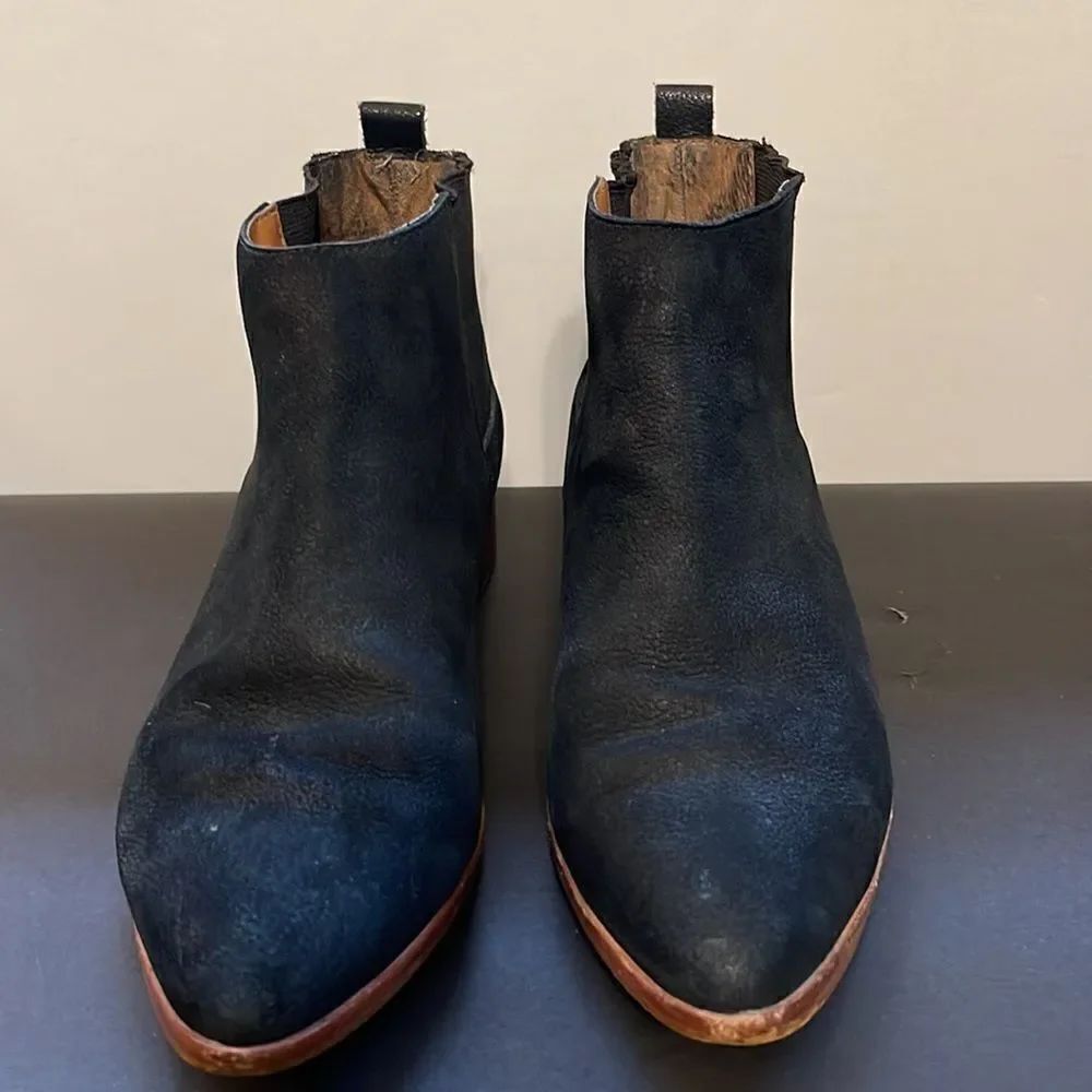 GAP Western Style Leather Booties - Picture 2 of 8